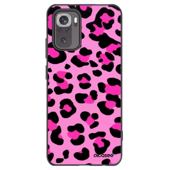 Picasee silikonowe czarne etui na Xiaomi Redmi Note 11S 4G - Pink Tiger