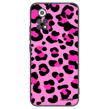 Picasee silikonowe czarne etui na Xiaomi Poco X4 Pro 5G - Pink Tiger