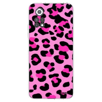 Picasee silikonowe przeźroczyste etui na Xiaomi Poco X4 Pro 5G - Pink Tiger