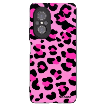 Picasee silikonowe czarne etui na Huawei Nova 9 SE - Pink Tiger