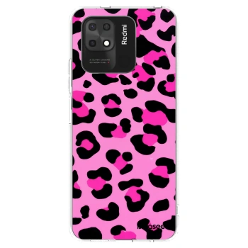 Picasee silikonowe przeźroczyste etui na Xiaomi Redmi 10C - Pink Tiger