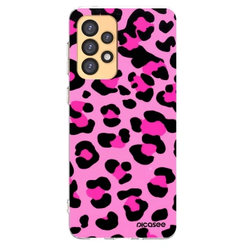 Picasee silikonowe przeźroczyste etui na Samsung Galaxy A33 5G A336 - Pink Tiger