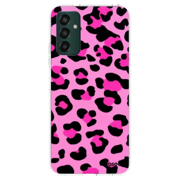 Picasee silikonowe przeźroczyste etui na Samsung Galaxy M13 M135F - Pink Tiger