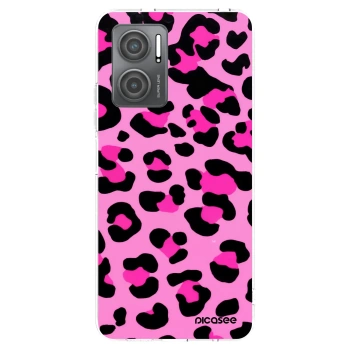 Picasee silikonowe przeźroczyste etui na Xiaomi Redmi 10 5G - Pink Tiger