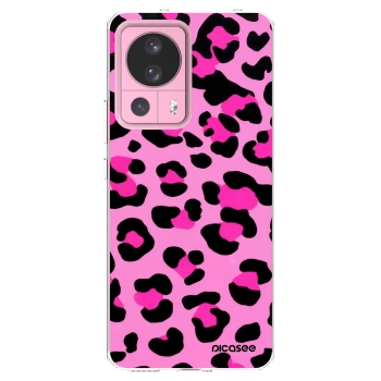 Picasee silikonowe przeźroczyste etui na Xiaomi 13 Lite - Pink Tiger