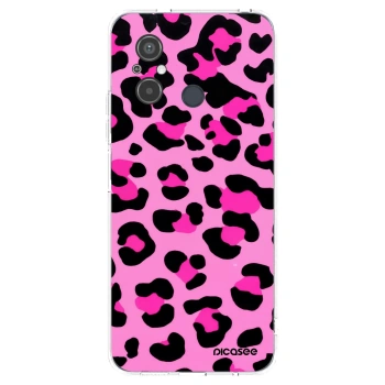 Picasee silikonowe przeźroczyste etui na Xiaomi Redmi 12C - Pink Tiger