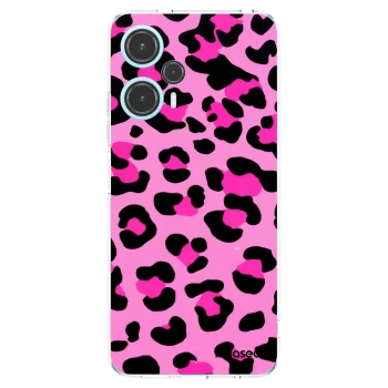 Picasee silikonowe przeźroczyste etui na Xiaomi Poco F5 - Pink Tiger