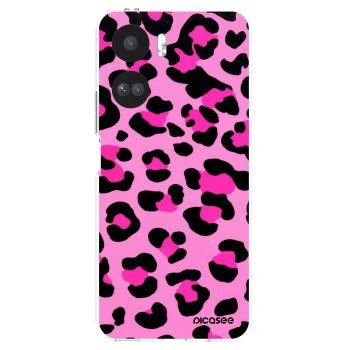 Picasee silikonowe przeźroczyste etui na Honor 90 Lite 5G - Pink Tiger