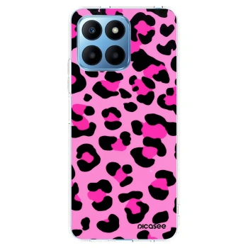 Picasee silikonowe przeźroczyste etui na Honor 70 Lite - Pink Tiger