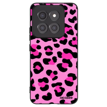 Picasee silikonowe czarne etui na Xiaomi 14 Pro - Pink Tiger