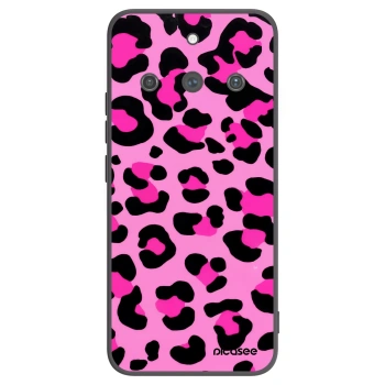 Picasee silikonowe czarne etui na Realme 11 Pro+ - Pink Tiger