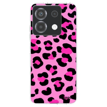 Picasee silikonowe przeźroczyste etui na Xiaomi Poco X6 - Pink Tiger