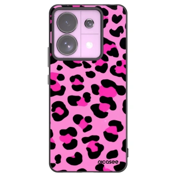 Picasee silikonowe czarne etui na Xiaomi Redmi Note 13 Pro 5G - Pink Tiger