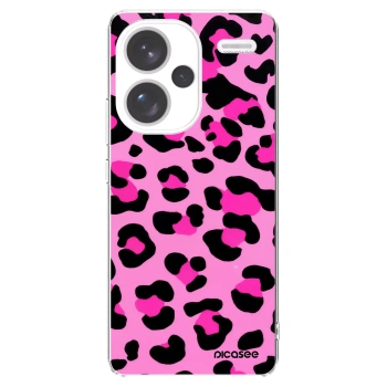 Picasee silikonowe przeźroczyste etui na Xiaomi Redmi Note 13 Pro+ 5G - Pink Tiger