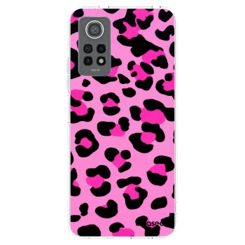 Picasee silikonowe przeźroczyste etui na Xiaomi Redmi Note 12 Pro 4G - Pink Tiger