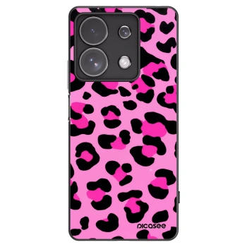 Picasee silikonowe czarne etui na Xiaomi Redmi Note 13 Pro 4G - Pink Tiger