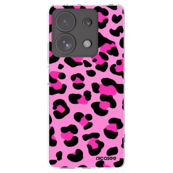 Picasee silikonowe przeźroczyste etui na Xiaomi Redmi Note 13 Pro 4G - Pink Tiger