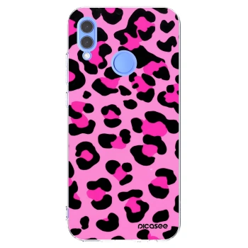 Picasee silikonowe przeźroczyste etui na Honor 10 Lite - Pink Tiger