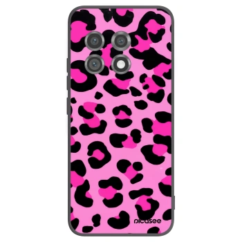 Picasee silikonowe czarne etui na OnePlus 11 5G - Pink Tiger