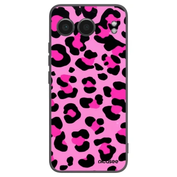 Picasee silikonowe czarne etui na OnePlus Nord 4 - Pink Tiger