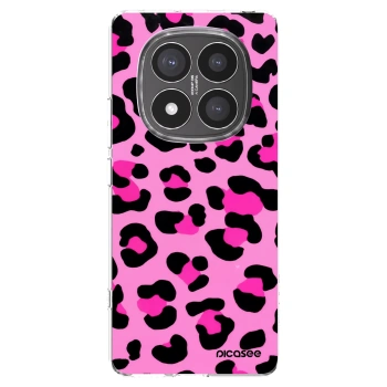 Picasee silikonowe przeźroczyste etui na Xiaomi Redmi Note 14 Pro+ 5G - Pink Tiger