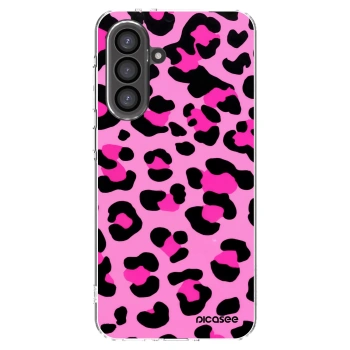 Picasee silikonowe przeźroczyste etui na Samsung Galaxy A56 5G A566B - Pink Tiger