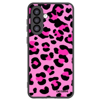 Picasee silikonowe czarne etui na Samsung Galaxy A26 5G A266B - Pink Tiger