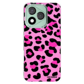 Picasee silikonowe przeźroczyste etui na Honor 400 Lite 5G - Pink Tiger