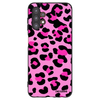 Picasee silikonowe czarne etui na Samsung Galaxy A13 5G - Pink Tiger