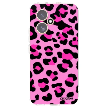 Picasee silikonowe przeźroczyste etui na Honor 400 5G - Pink Tiger