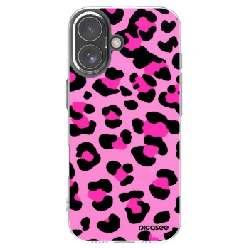 Picasee silikonowe przeźroczyste etui na Apple iPhone 17 - Pink Tiger