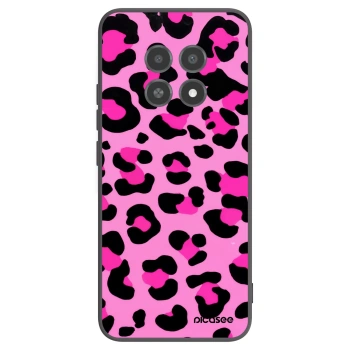 Picasee silikonowe czarne etui na Realme 12X - Pink Tiger