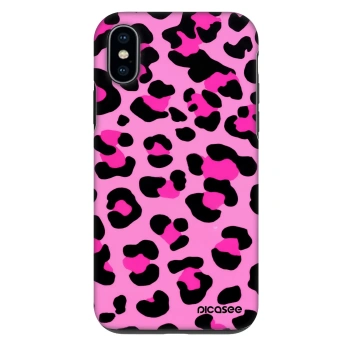 Etui na Apple iPhone X/XS - Pink Tiger