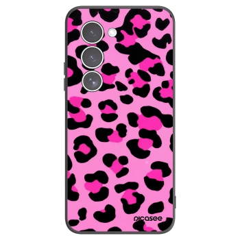 Picasee silikonowe czarne etui na Xiaomi Redmi 15 5G - Pink Tiger
