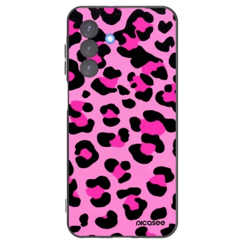 Picasee silikonowe czarne etui na Samsung Galaxy A17 5G - Pink Tiger