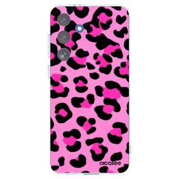 Picasee silikonowe przeźroczyste etui na Samsung Galaxy S25 FE 5G - Pink Tiger