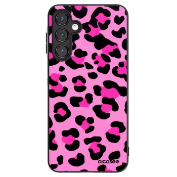 Picasee silikonowe czarne etui na Samsung Galaxy A16 4G - Pink Tiger