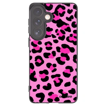 Picasee silikonowe czarne etui na Samsung Galaxy S26+ - Pink Tiger