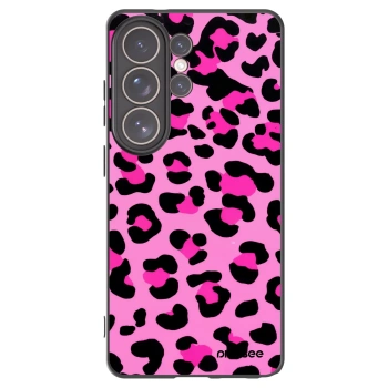 Picasee silikonowe czarne etui na Samsung Galaxy S26 Ultra - Pink Tiger