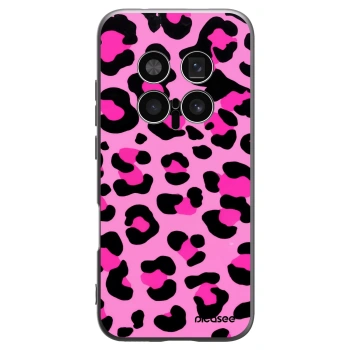Picasee silikonowe czarne etui na Honor Magic8 Pro 5G - Pink Tiger