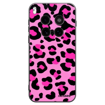 Picasee silikonowe czarne etui na Vivo X300 Pro - Pink Tiger
