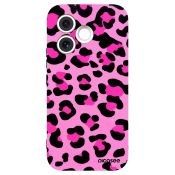 Picasee silikonowe czarne etui na Honor 600 Lite - Pink Tiger