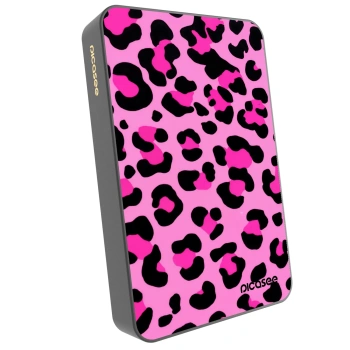 Powerbank z MagSafe 10 000 mAh Szary - Pink Tiger