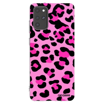 Picasee silikonowe przeźroczyste etui na Samsung Galaxy S20+ G985F - Pink Tiger