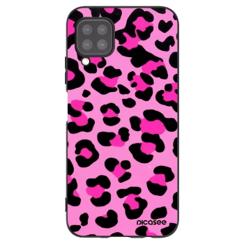 Picasee silikonowe czarne etui na Huawei P40 Lite - Pink Tiger