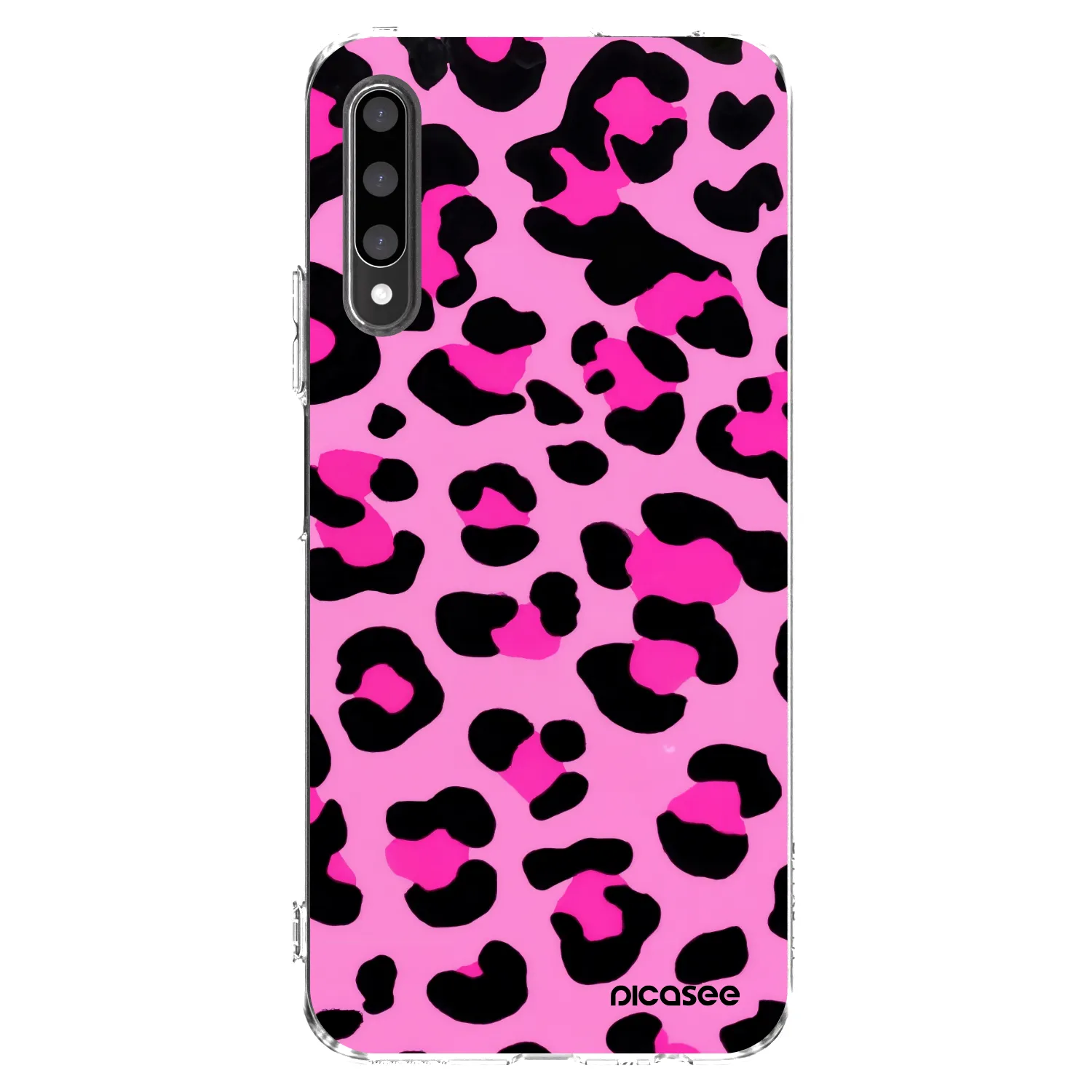 Picasee silikonowe przeźroczyste etui na Honor 9X Pro - Pink Tiger