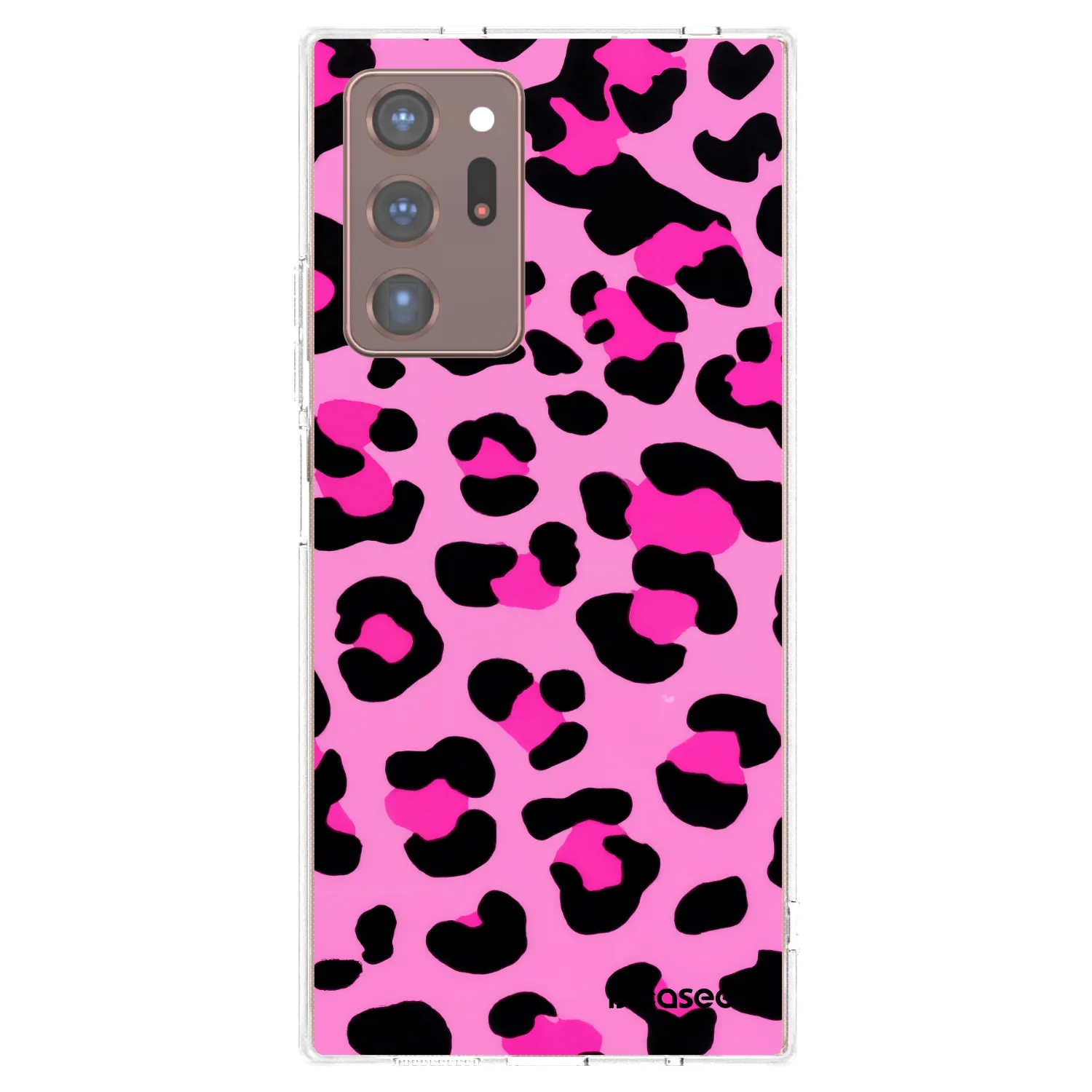 Picasee silikonowe przeźroczyste etui na Samsung Galaxy Note 20 Ultra - Pink Tiger