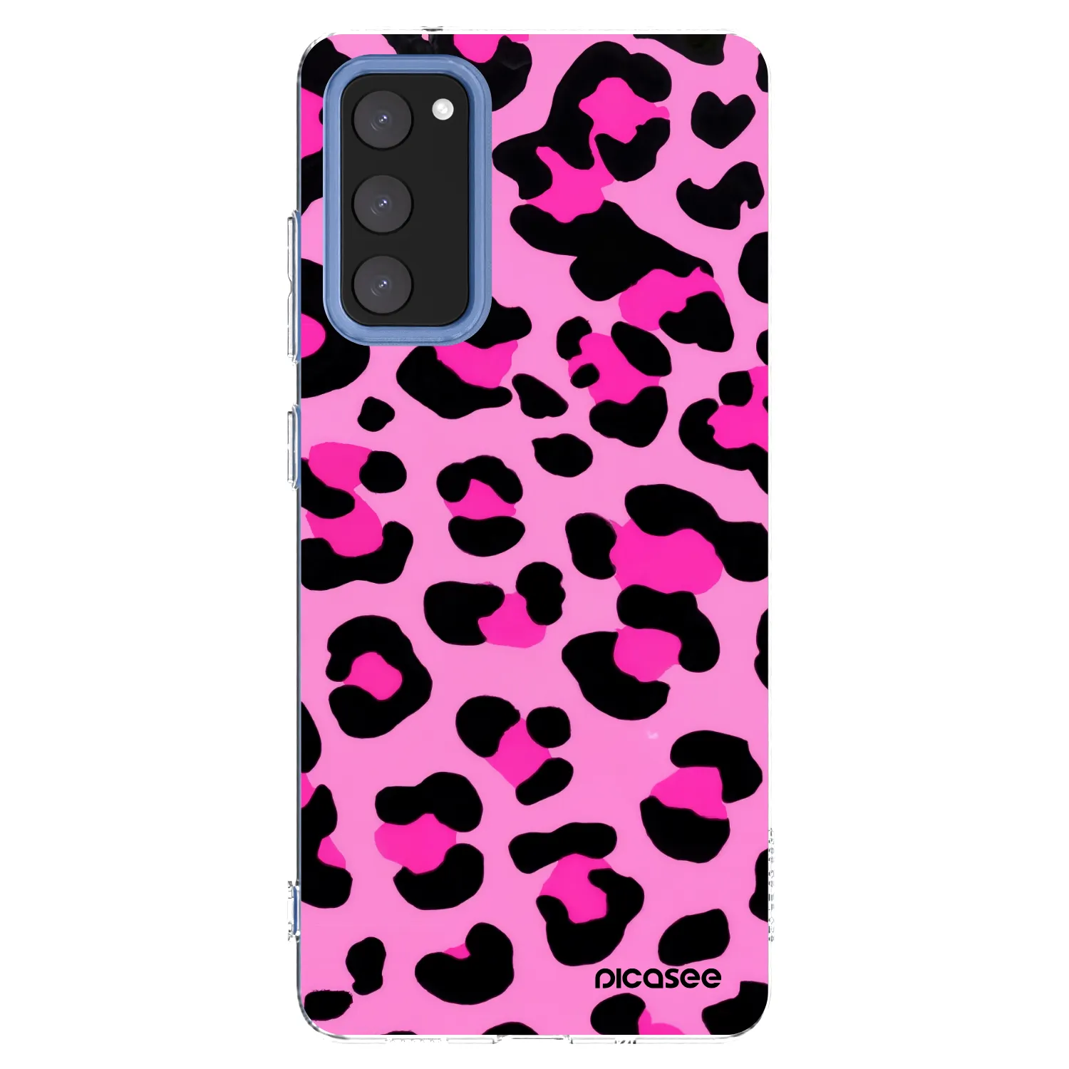 Picasee silikonowe przeźroczyste etui na Samsung Galaxy S20 FE - Pink Tiger