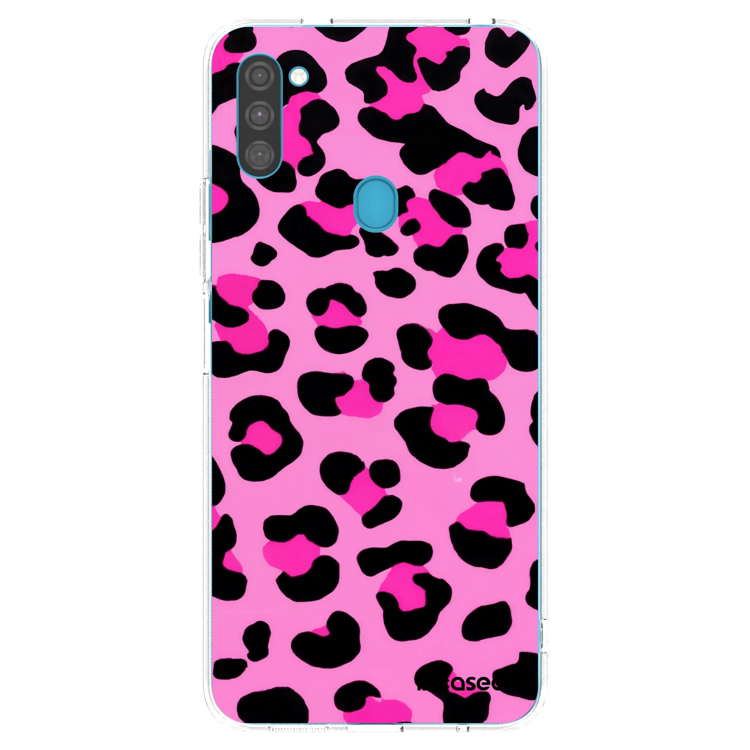 Picasee silikonowe przeźroczyste etui na Samsung Galaxy M11 - Pink Tiger