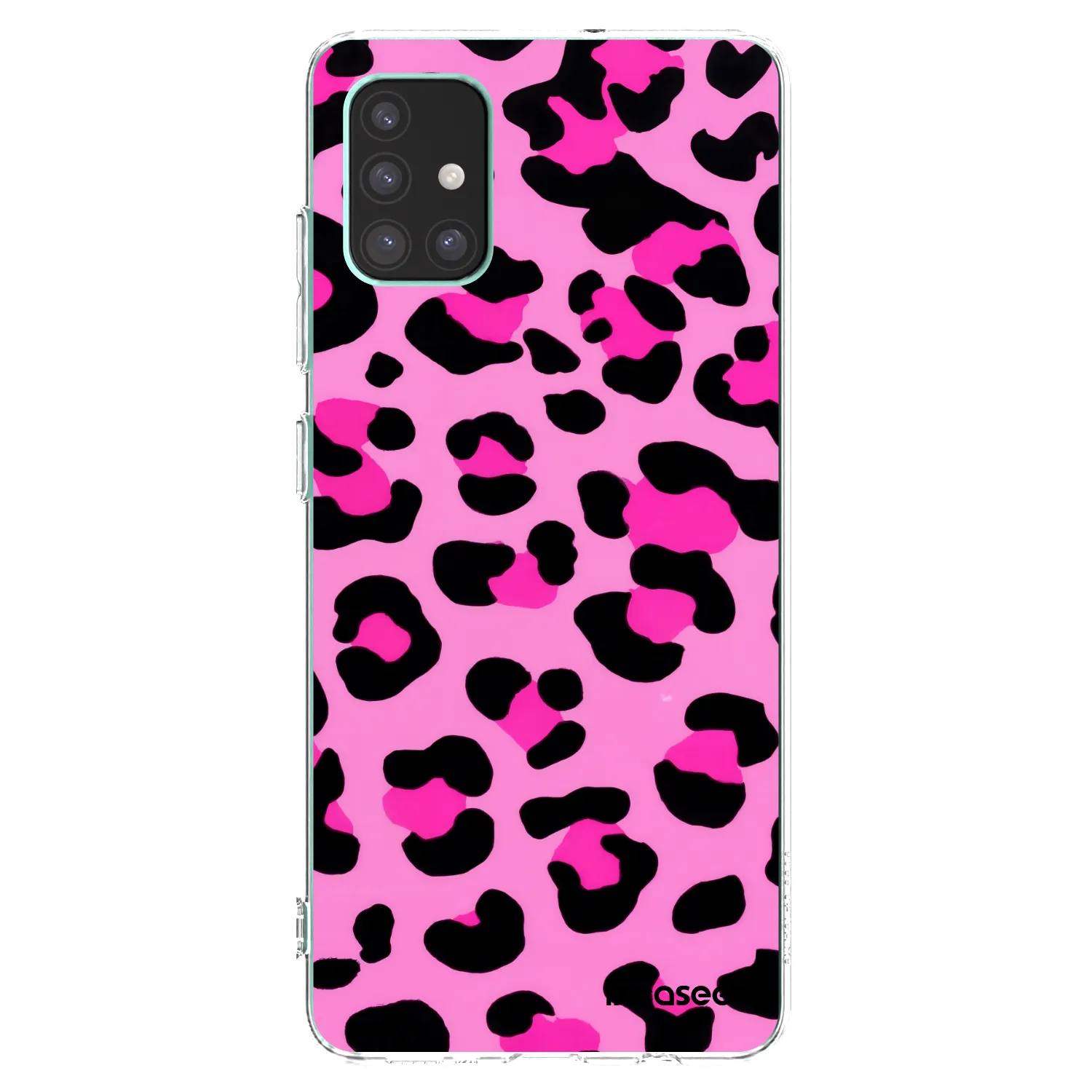 Picasee silikonowe przeźroczyste etui na Samsung Galaxy M51 M515F - Pink Tiger